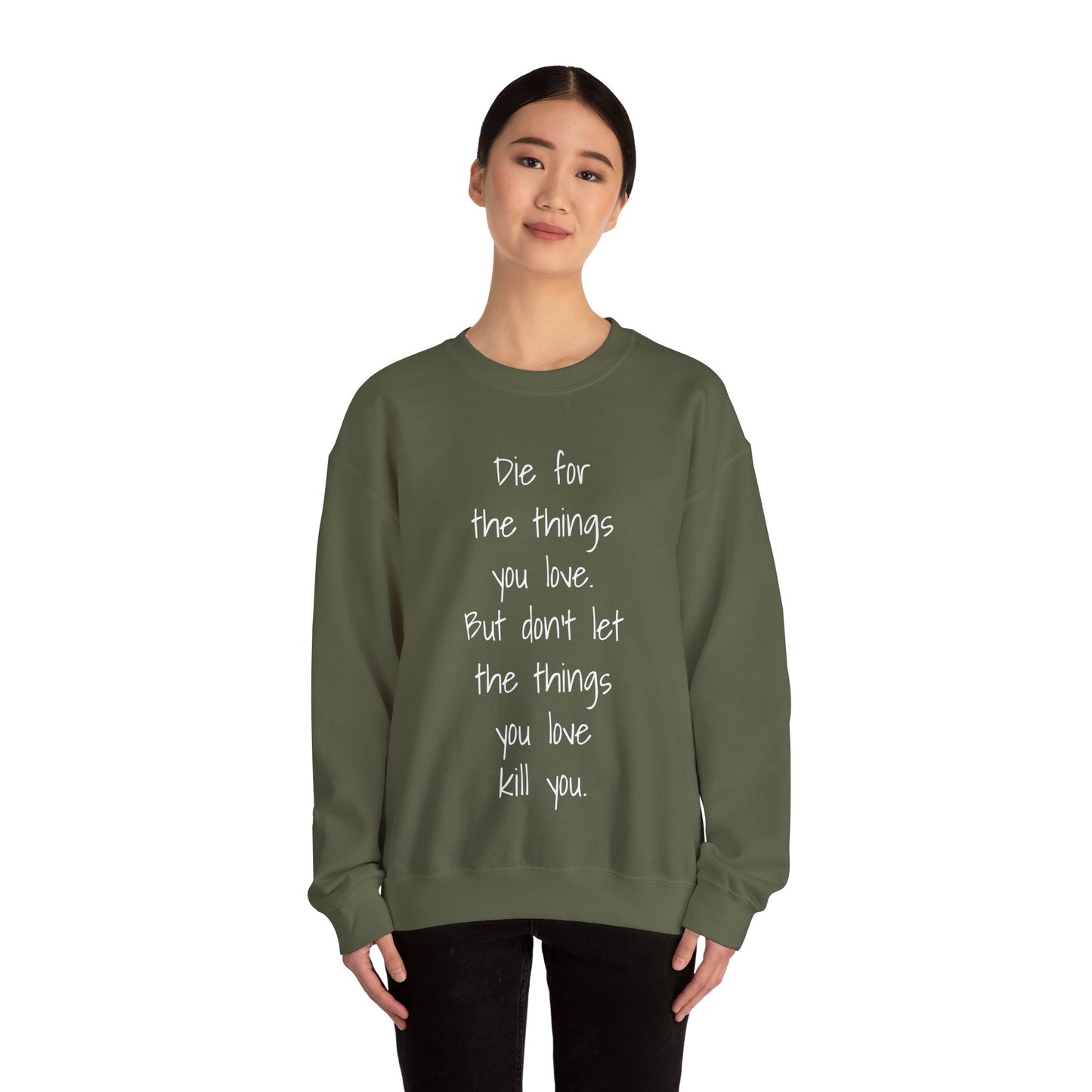 João Mindo II Random Thoughts Unisex Heavy Blend™ Crewneck Sweatshirt