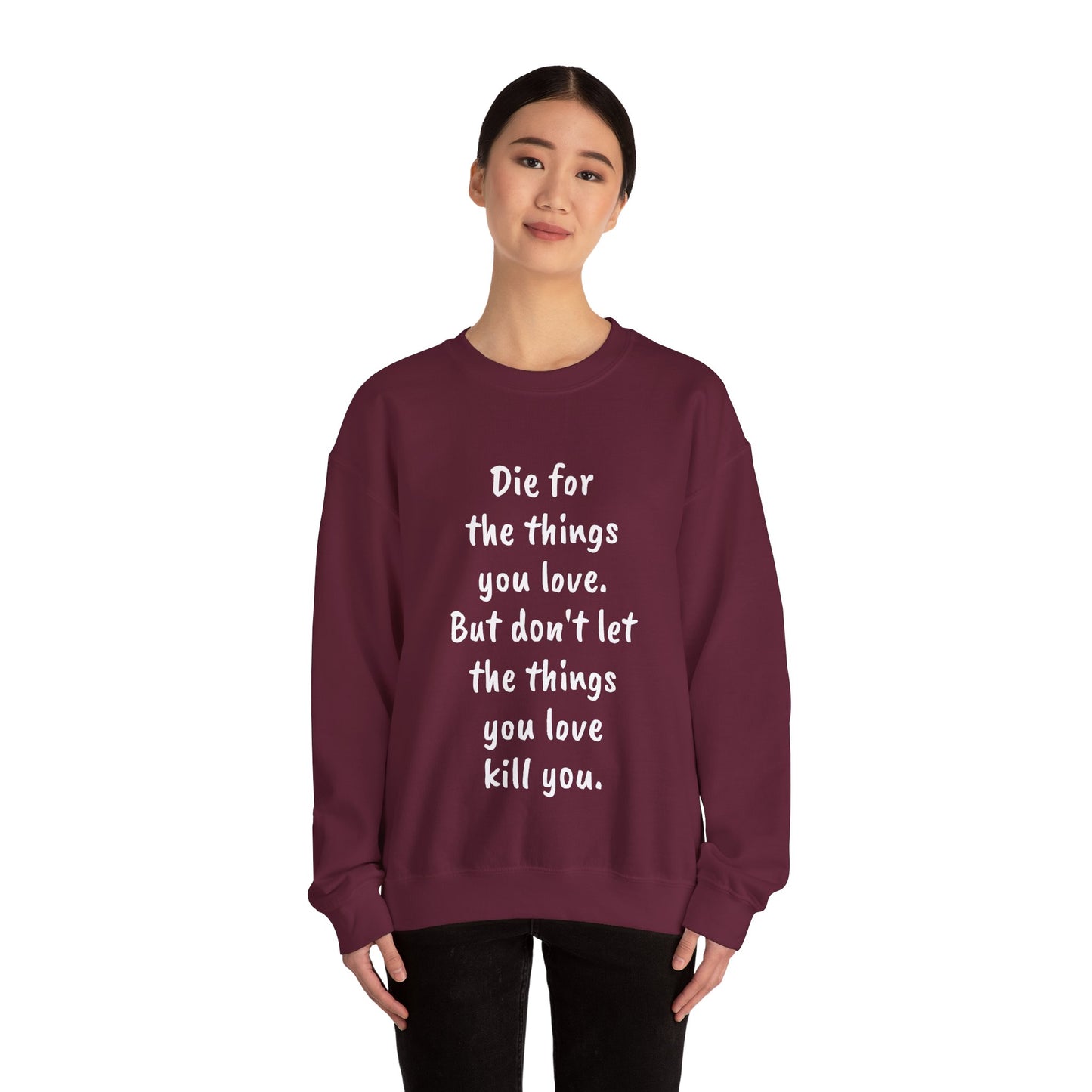 João Mindo II Random Thoughts Unisex Heavy Blend™ Crewneck Sweatshirt