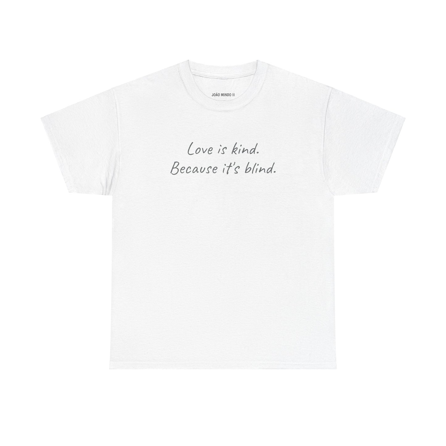 JOÃO MINDO II random thoughts Unisex Heavy Cotton Tee