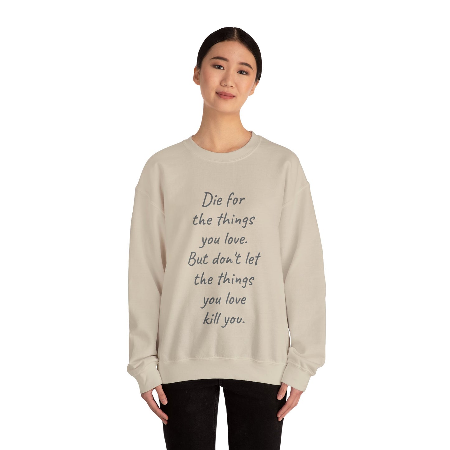 João Mindo II Random Thoughts Unisex Heavy Blend™ Crewneck Sweatshirt