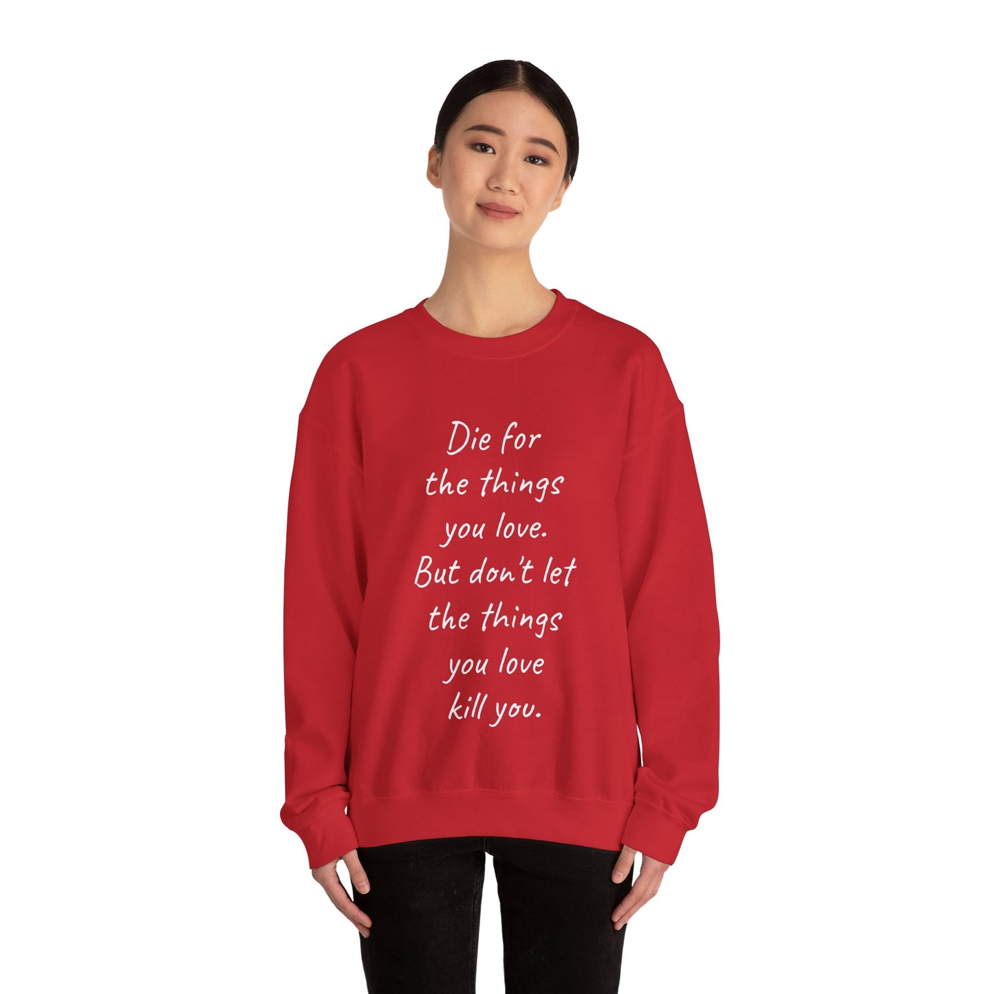 João Mindo II Random Thoughts Unisex Heavy Blend™ Crewneck Sweatshirt